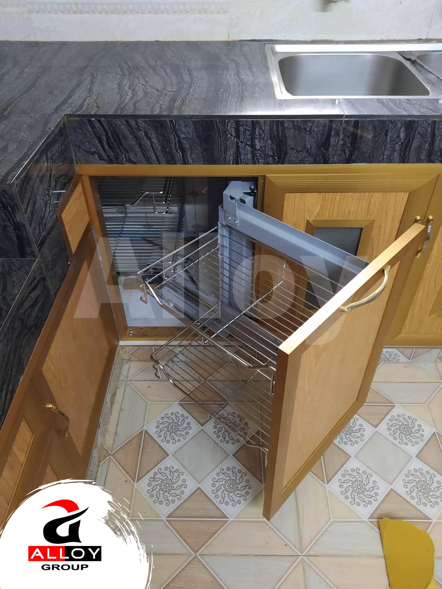 Kitchen Cabinet with Accessories